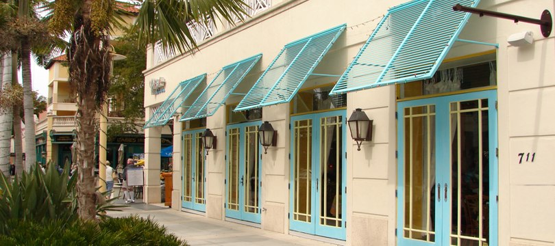 Exterior aluminium shutters