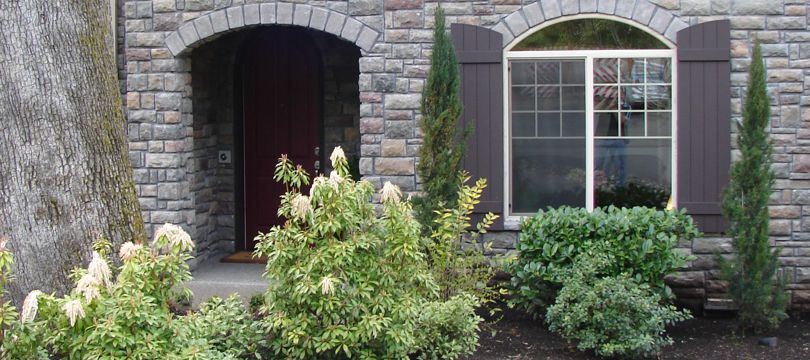 Exterior Synthetic Bahama and Colonial shutters