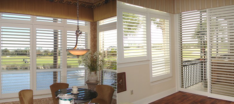 Custom interior shutters