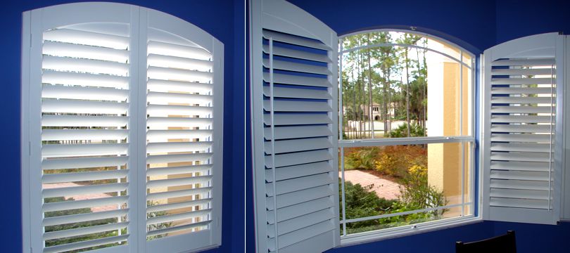 Custom interior shutters