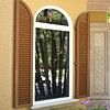 Exterior aluminium colonial shutters